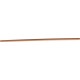 Spokar Hůl smetáková 150 cm dřevěná potažená